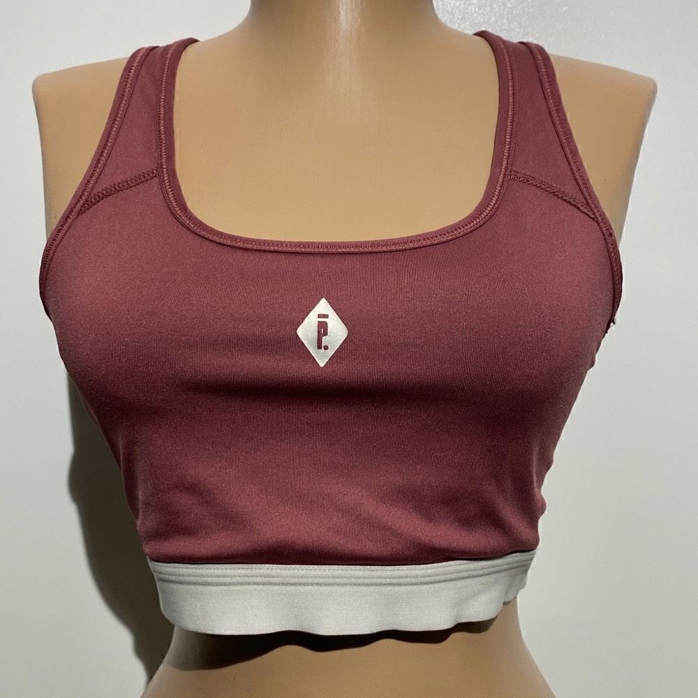 Nike Women's Burgundy Pullover Racerback Pigalle Pro Classic Sports‎ Bra Size M